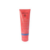 Apivita Bee Sun Safe Moisturizing Refreshing Emulsion for Face & Body SPF50 100ml