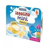 Nestle Nestlé Mini Lácteo Infantil Con Plátano 6 X 60g
