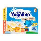Nestlé Yogolino Plátano y Melocotón 6x60g