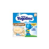 Nestle Nestlé Yogolino Cereales 6m 4x 100g