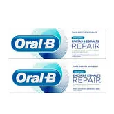 Oral-B Duplo Gums & Enamel Repair Original 2x100ml Oral-B Duplo Gums & Enamel Repair Original 2x100ml