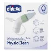 Chicco PhysioClean Nasal Aspirator Soft And Easy 0M+ 1 Unité Chicco PhysioClean Nasal Aspirator Soft And Easy 0M+ 1 Unité