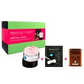 Teaology Packung Pfirsich Tee Hydra Creme 50ml+ Weißer Tee Miracle Eye Mask 7ml+ Box Tea Week End A Paris 