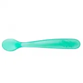 Chicco Duplo Soft Blue Silicone Spoon 6m+ 2 Units Chicco Duplo Soft Blue Silicone Spoon 6m+ 2 Units