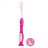 Chicco Milk Toothbrush Rose 3-6 Years Chicco Milk Toothbrush Rose 3-6 Years