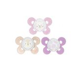Chicco Silicone Soother Physio Comfort Girl 6-16 M 2u Silicone Soother Physio Comfort Girl 6-16 M 2u