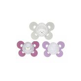 Silicone Pacifier Chicco Physio Comfort Girl 16-36 M 2u
