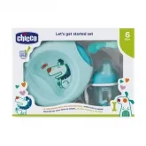 Chicco Let's Get Started 6m+ Blue Set 3 Pieces 