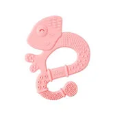Chicco Supersoft Iguana Pink Teether 2M+ Chicco Supersoft Iguana Pink Teether 2M+