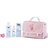 Chicco Pink Pique Bag Set 4 Pieces