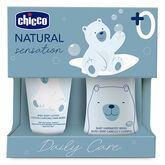 Chicco Natural Sensation Hygiene & Bath Set 2 Pieces