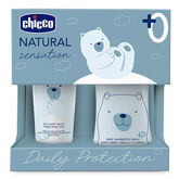 Chicco Sensation Natural Hygiene and Nappy Set 2 Pieces 