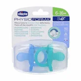 Chicco Physio Soft Silicone Pacifier Blue 6-12M Chicco Physio Soft Silicone Pacifier Blue 6-12M