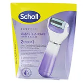 Scholl Velvet Smooth  Pedi Râpe Electrique Rose Avec Tête Exfoliante 