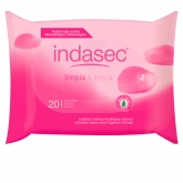 Indasec Clean And Fresh Intim Tücher 20 Einheiten 
