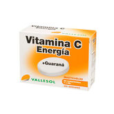 Vallesol Vitamin C + Guarana 24 Tablets