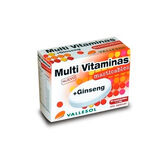 Vallesol Multivitamins + Ginseng 24 Tablets 