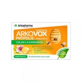 Arkopharma Arkovox Propolis Vitamin C Mint Flavour 24 Tablets 