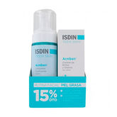 Isdin Acniben Glitter Control Cream Gel 40ml + Acniben Purifying Cleanser 150ml Set 2 Pieces