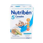 Nutribén Crecimiento Cereales Con Leche 600g  
