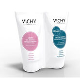  Vichy Ultra-Nourishing Hand Cream 50ml+Purifying Hand Sanitiser Gel 50m