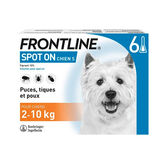 Frontline Spot On Chiens 2-10kg 6 Pipettes B 