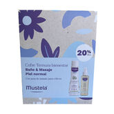 Mustela Normal Skin Bath & Massage Set 2 Pieces