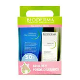 Bioderma Shine And Enlarged Pores Pack Sebium Foaming Gel 200ml + Sebium Mat Control 30ml Bioderma Shine And Enlarged Pores Pack Sebium Foaming Gel 200ml + Sebium Mat Control 30ml