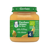 Gerber Organic Pear & Banana Jar 125g