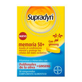 Supradyn Memory 50+ 30 Tablets