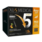 Xls Medical Forte-5 90 Stick Granulados  Sabor Piña