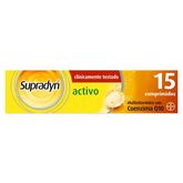 Supradyn Activo Vitaminas y Energía 15 Comprimidos Efervescentes