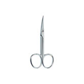 Beter Professional Curved Chrome Manicure Scissors for Cuticle 