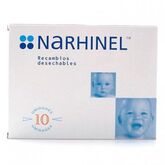 Novartis Narhinel Disposable Spare Parts For Nasal Aspirator 10 Units