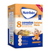 Nutriben 8 Cereales Miel Galletas 600g