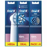 Oral-B Pro Sensitive Clean 6 Pack Replacement Brush Heads Oral-B Pro Sensitive Clean 6 Pack Replacement Brush Heads