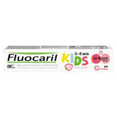 Fluocaril Kids Bi-fluoride Milk Teeth Strawberry Flavour 3-6 Anni 50ml