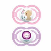Mam Pacifier Perfect 16+ Silicone 2 Units Pink