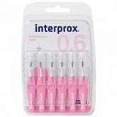 Interprox 0.6 Zahnzwischenräumen Nano 6 Stück