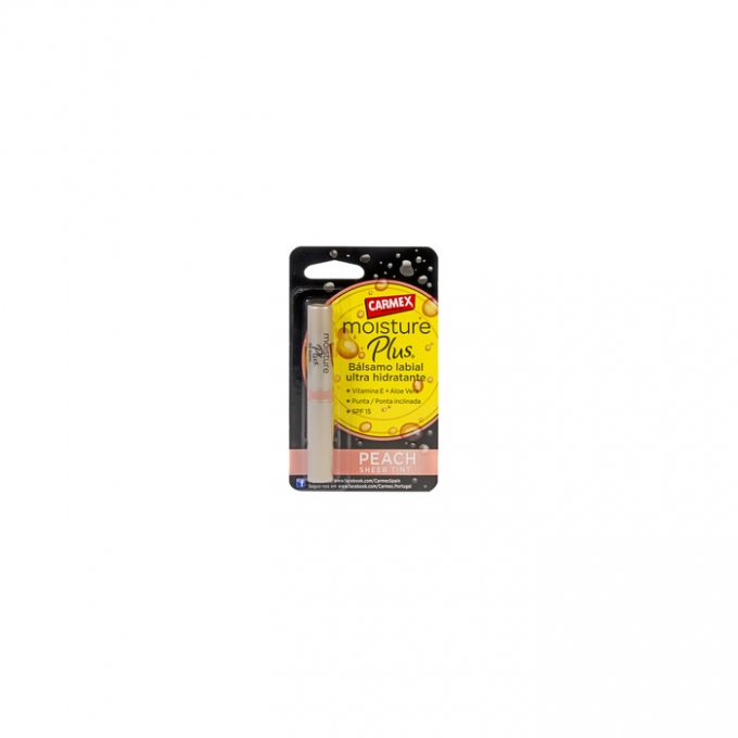 Carmex Moisture Plus Peach Sheer Tint | Luxury Perfumes & Cosmetics |  BeautyTheShop – The Exclusive Niche Store