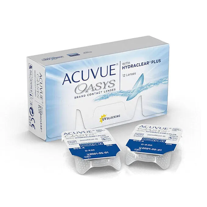 Acuvue Oasys Hydraclear Contact Lenses -4.50 Bc/8.4 12 pcs