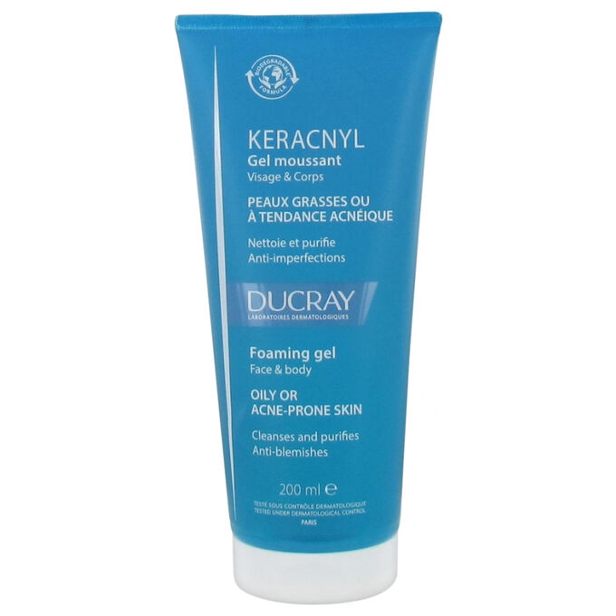 Photos - Facial / Body Cleansing Product Ducray Keracnyl Cleansing Gel 200ml 