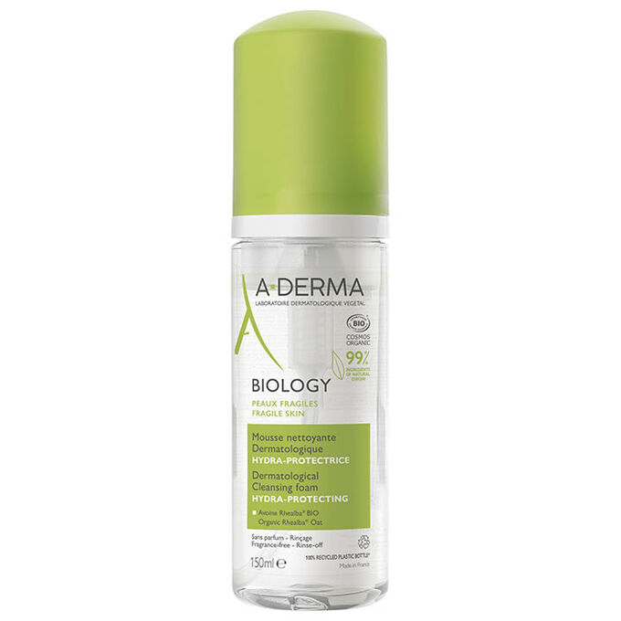 Photos - Cream / Lotion A-Derma A Derma Biology Cleasing Mousse 150 ml 