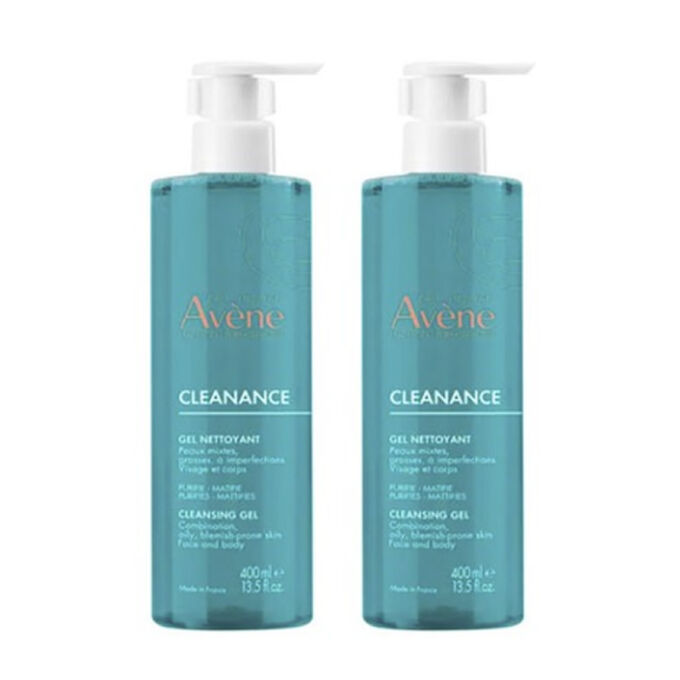 Avène Cleanance Duo Cleansing Gel X 400Ml Size 2