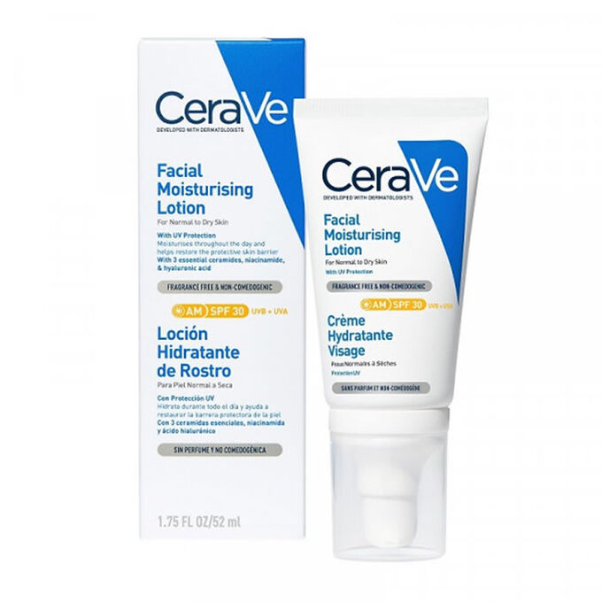 Cerave Facial Moisturising Lotion Spf30 52ml | Luxury Perfumes & Cosmetics | BeautyTheShop The Exclusive Niche Store