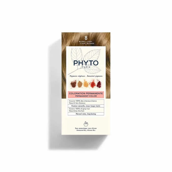 Phyto Hair Colour By Phytocolor 8 Light Blonde 180g
