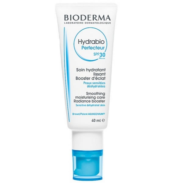 Photos - Cream / Lotion Bioderma Hydrabio Perfecteur Smoothing Moisturising Care Radiance Booster Spf30 40ml 