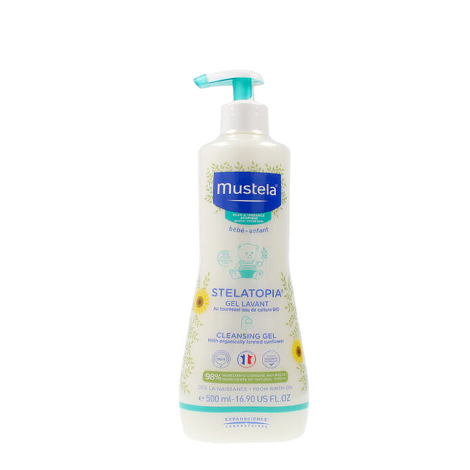 Mustela Stelatopia Cleansing Gel 500ml Beauty The Shop Creme Make Up Online Shop