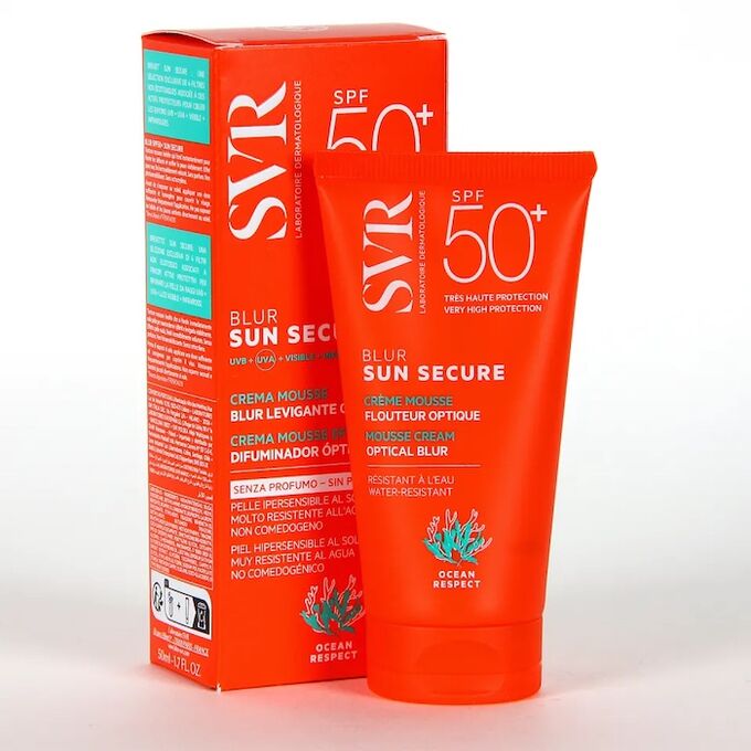 SVR Sun Secure Tinted Mousse Cream Optical Blur SPF50+ 50ml