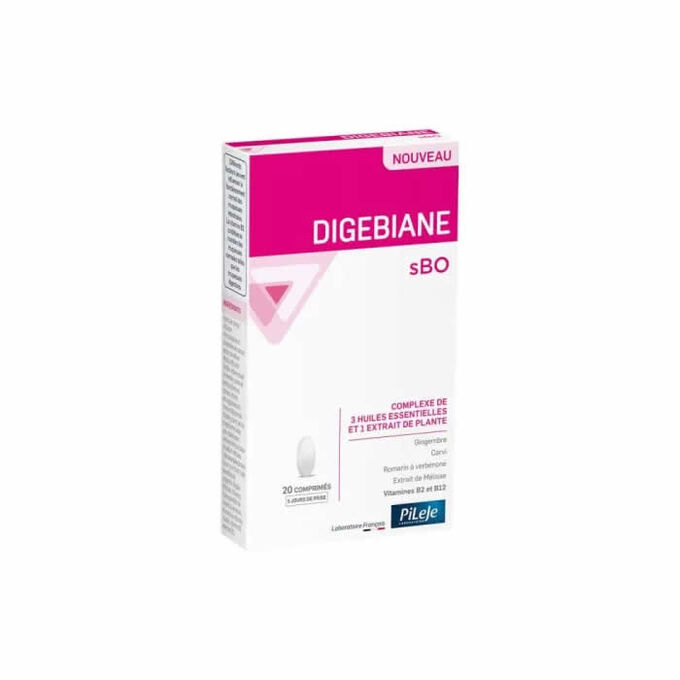 Pileje Digebiane sBO 20 Comprimés